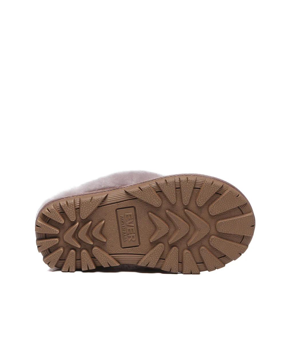 Kid’s Banded Scuff UGG Slippers - Image 10