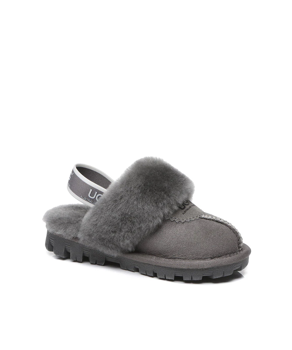 Kid’s Banded Scuff UGG Slippers - Image 13