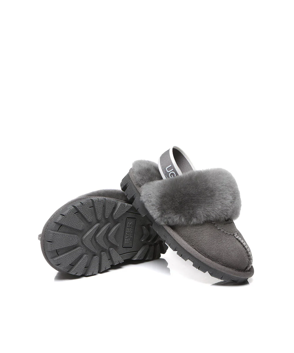 Kid’s Banded Scuff UGG Slippers - Image 16