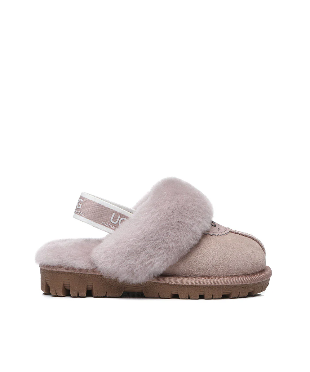 Kid’s Banded Scuff UGG Slippers - Image 6