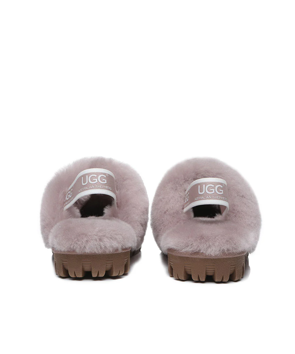 Kid’s Banded Scuff UGG Slippers - Image 9