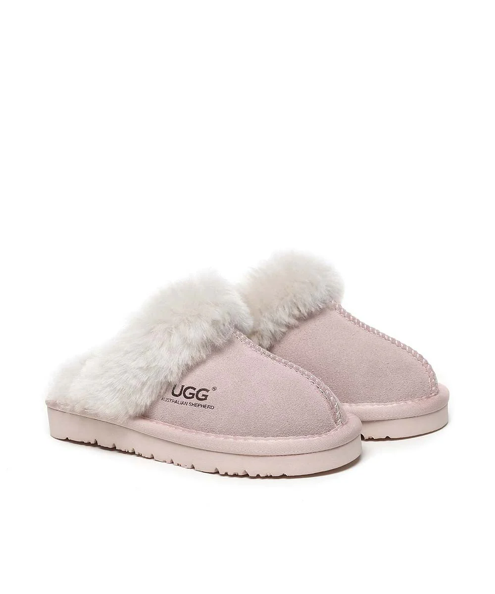 Kid’s Fuzzy UGG Slippers - Image 8