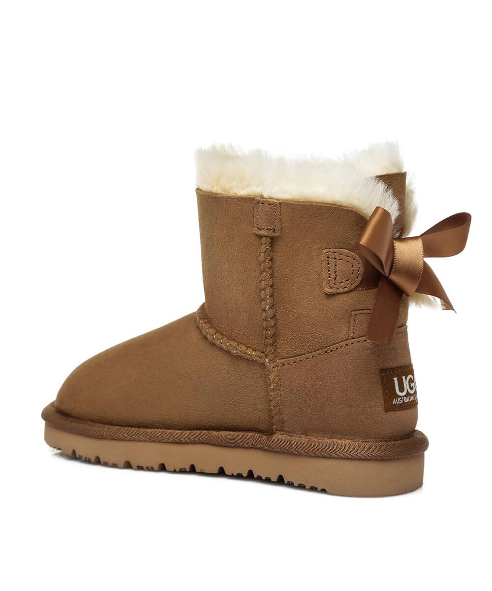 Kid's UGG Classic Mini Bow - Image 3