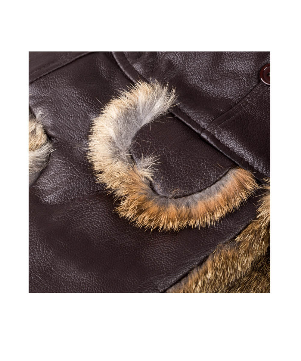 UGG Rabbit Fur Aviator Hat - Image 5