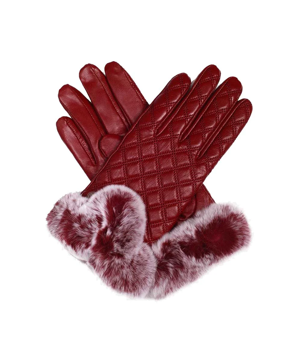 UGG Rabbit Fur Gloves - Image 4