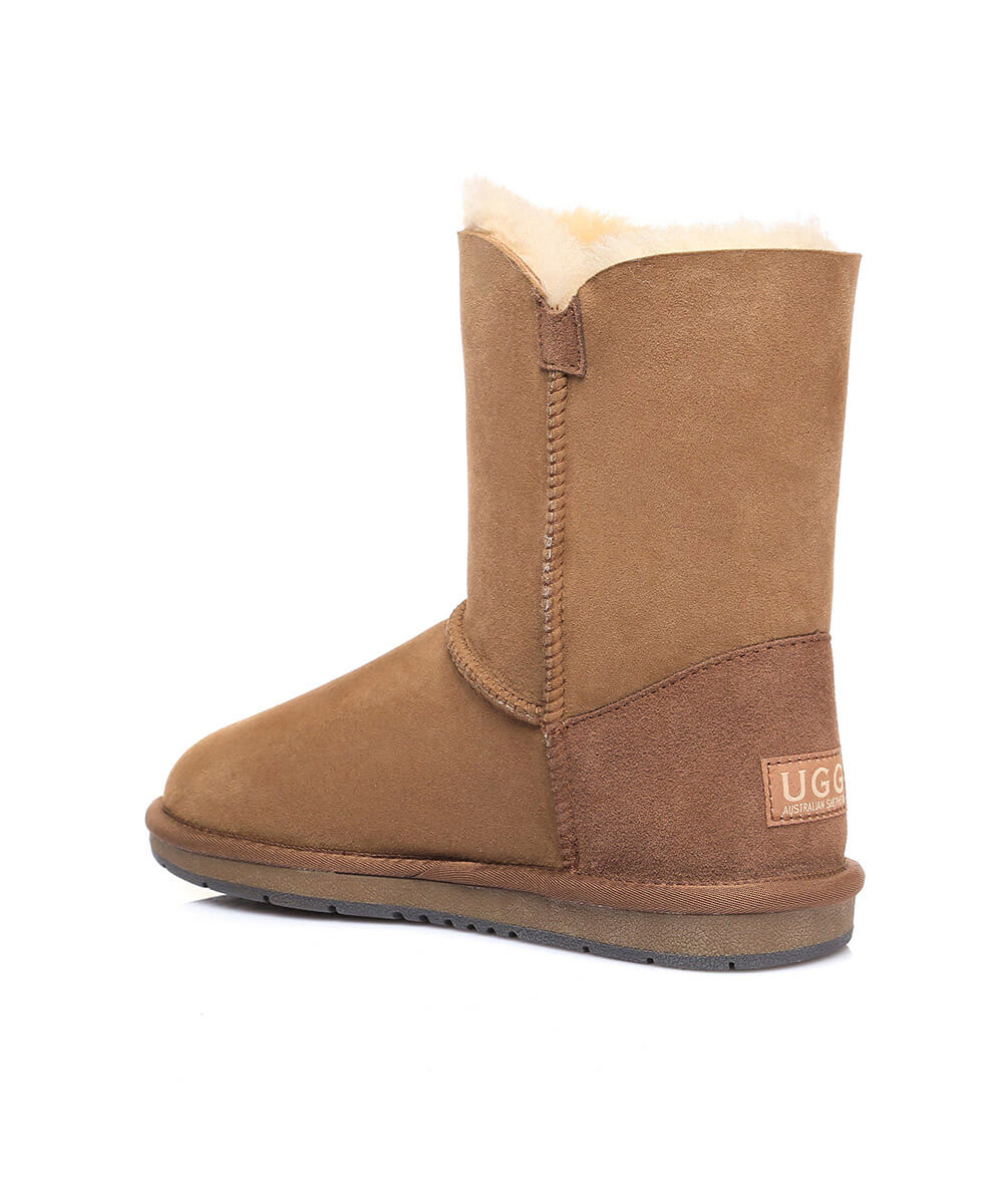 Women's Luxe Classic Mid Button UGG - Image 3