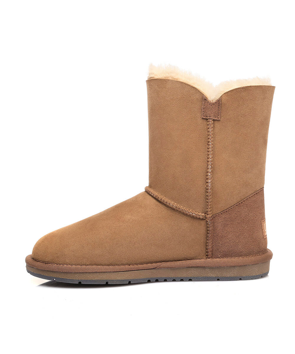 Women's Luxe Classic Mid Button UGG - Image 4