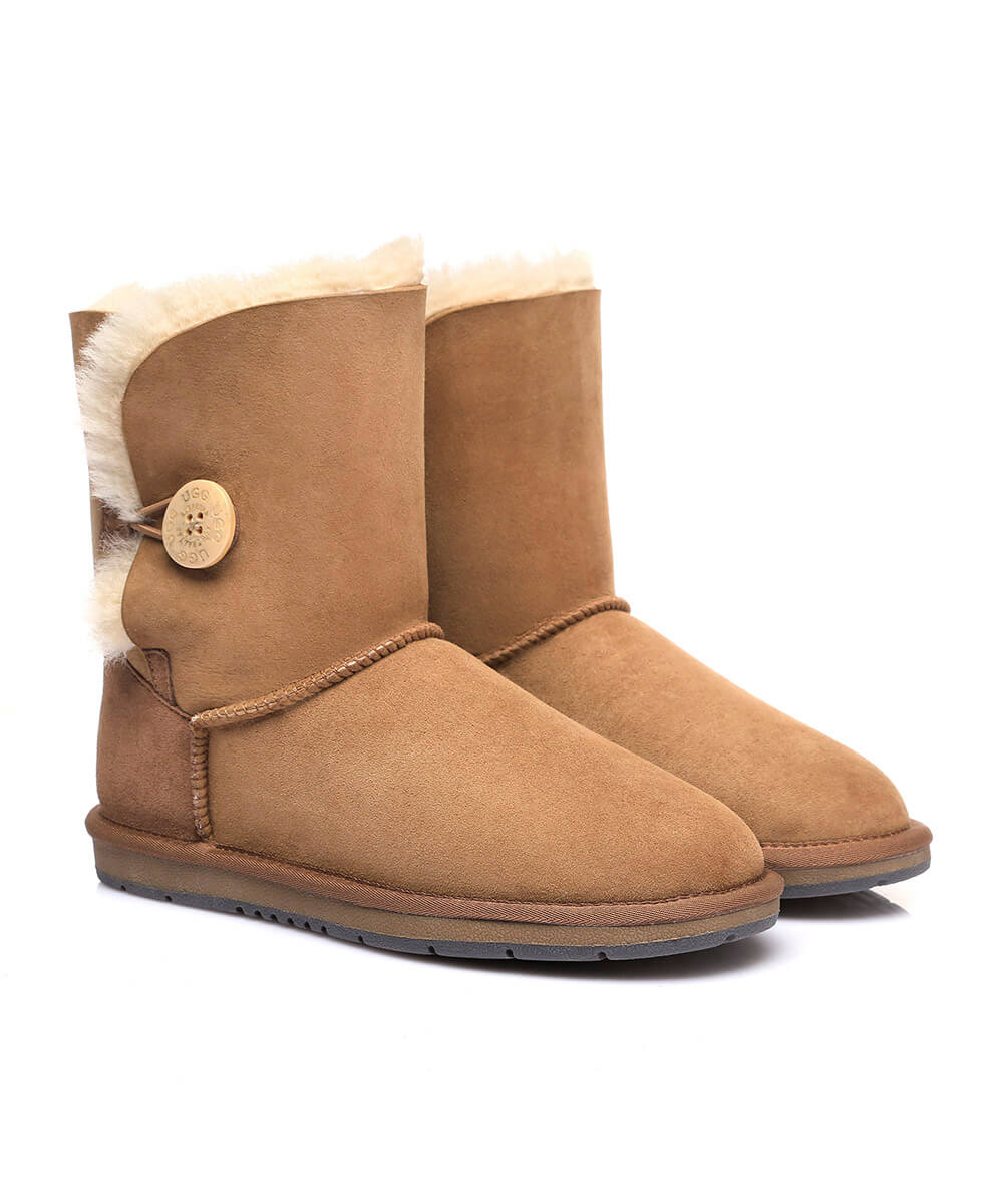 Women's Luxe Classic Mid Button UGG - Image 7
