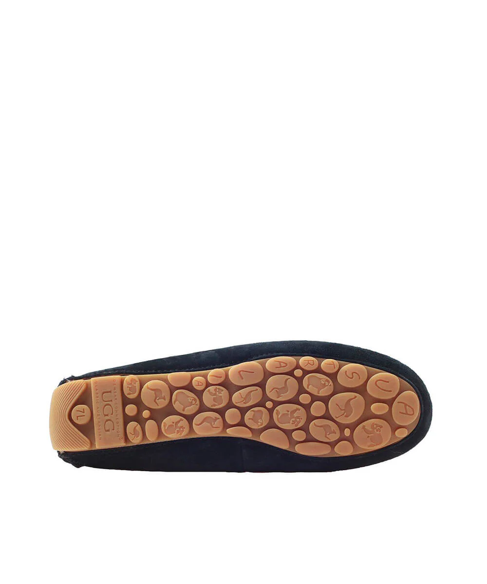 Women's UGG Fur Moccasin - Image 15