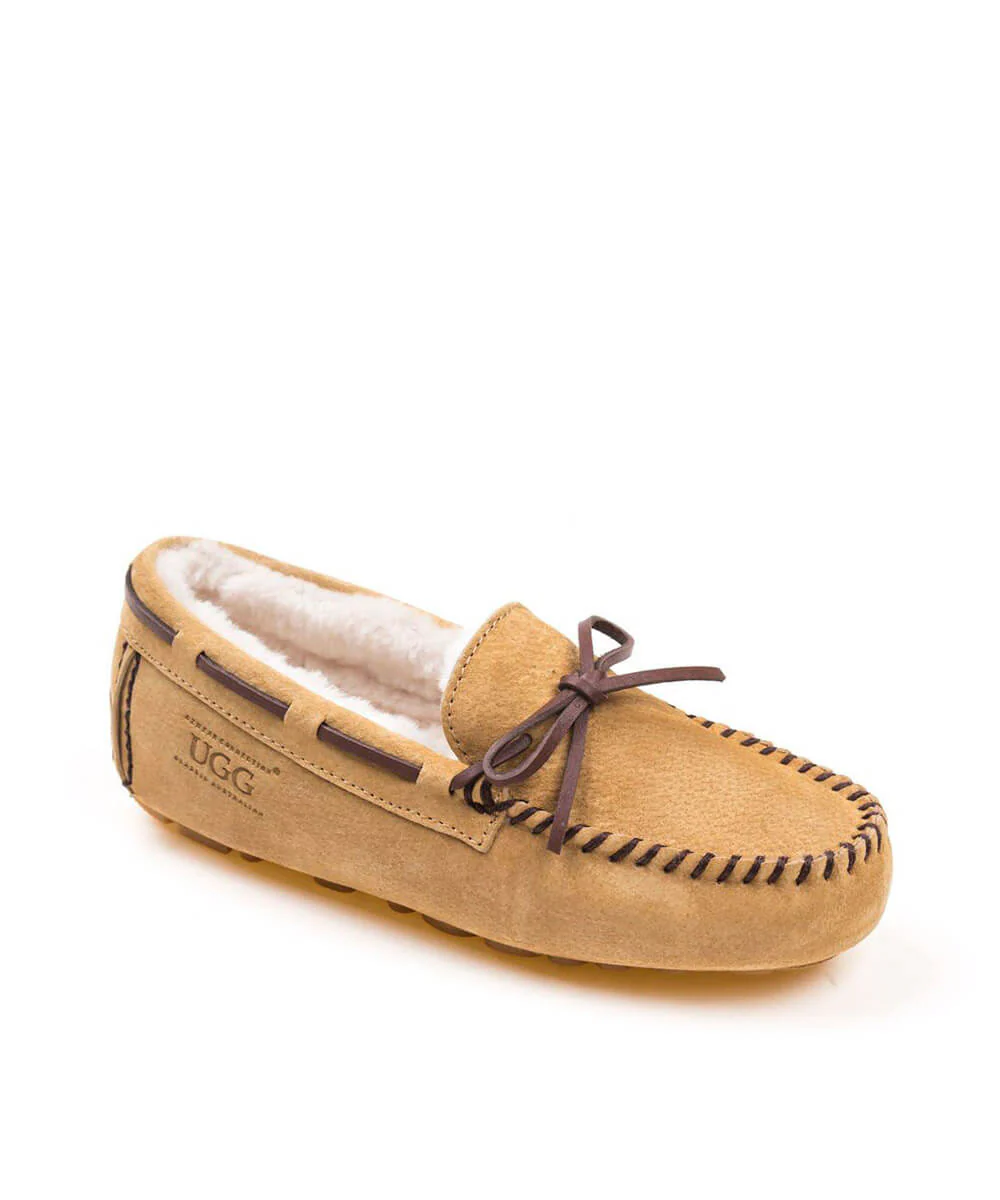 Women's UGG Fur Moccasin - Image 17