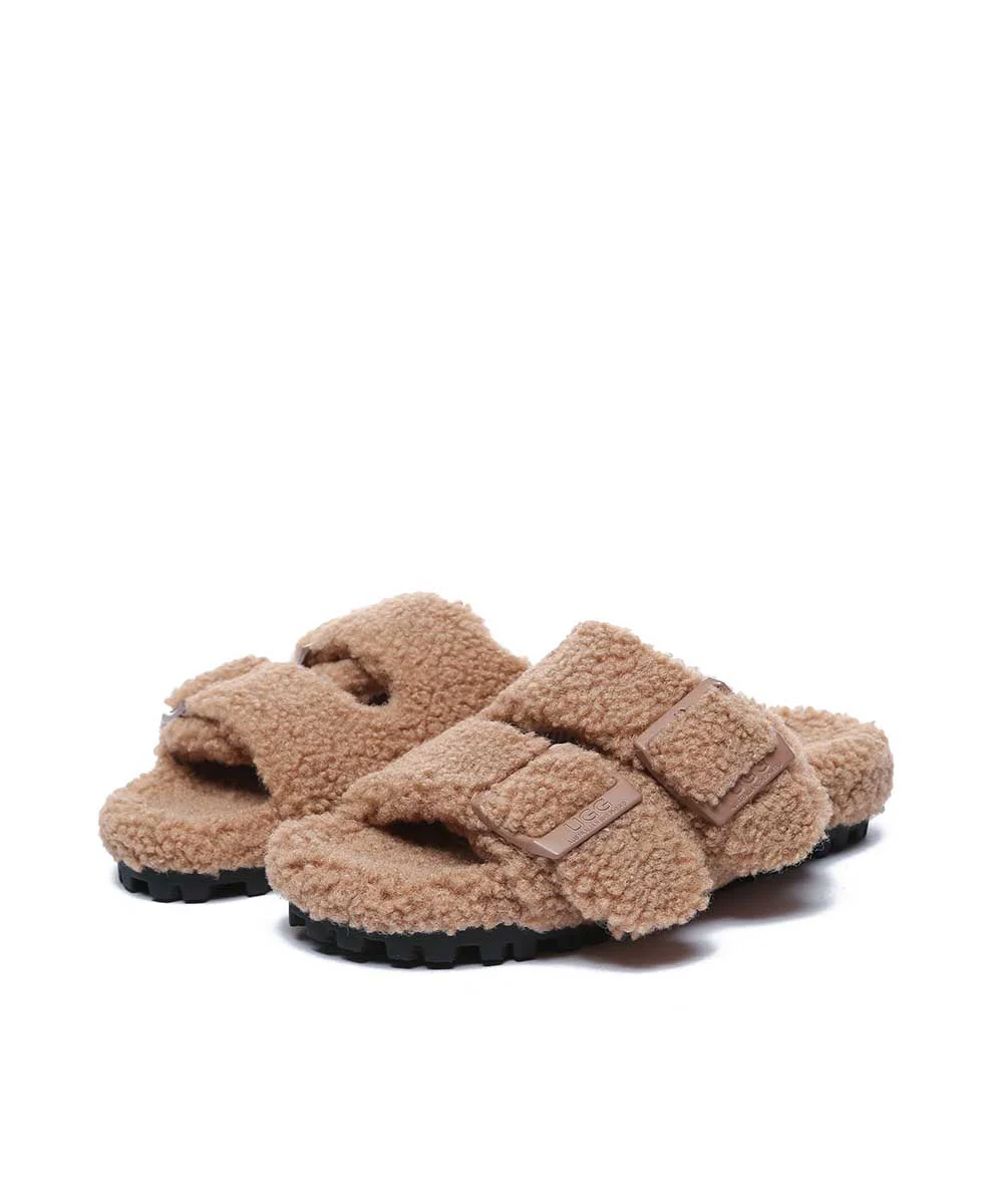 Women's UGG Jenny Fluffy Sandal - Image 3