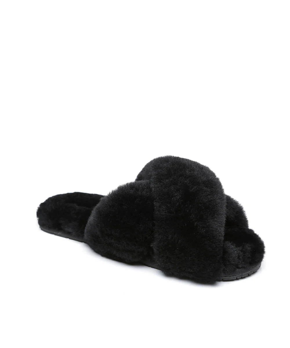 Women's UGG Premium Cross Over Slippers - Image 15