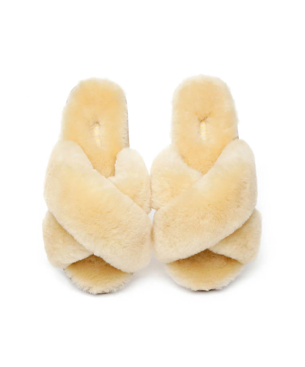 Women's UGG Premium Cross Over Slippers - Image 3
