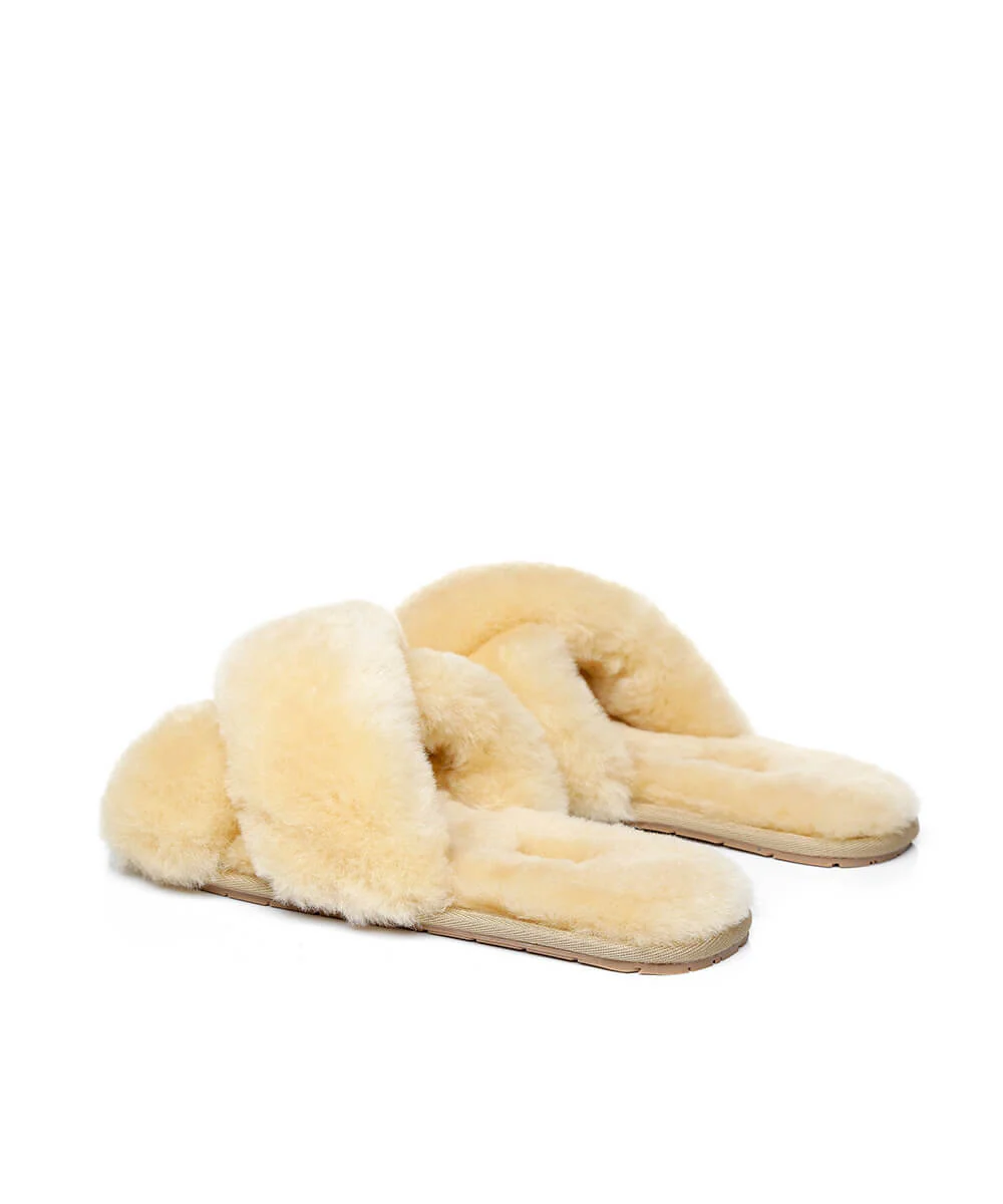 Women's UGG Premium Cross Over Slippers - Image 4