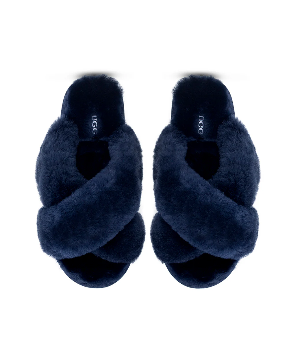 Women's UGG Premium Cross Over Slippers - Image 41