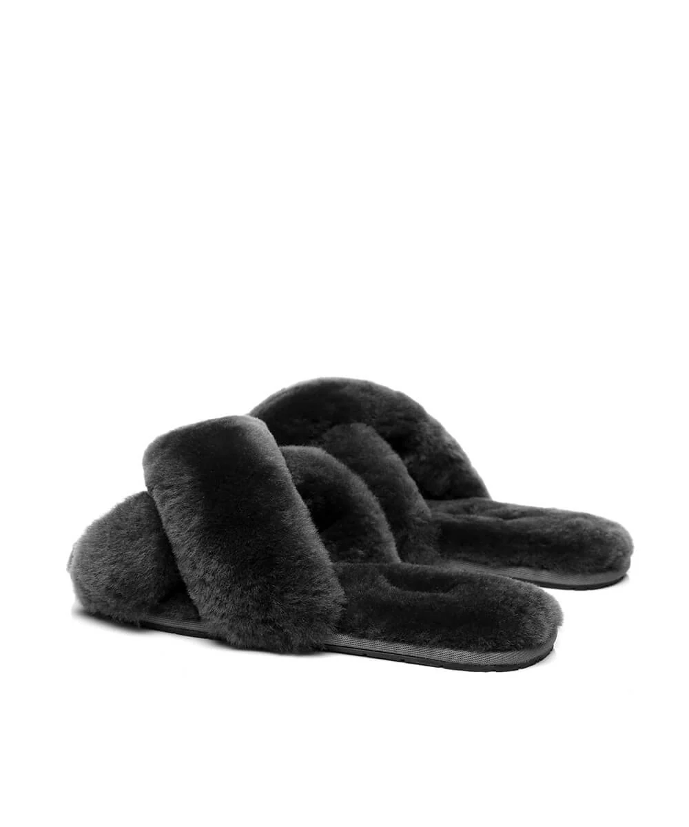 Women's UGG Premium Cross Over Slippers - Image 45