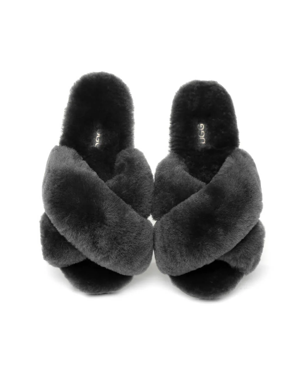 Women's UGG Premium Cross Over Slippers - Image 46